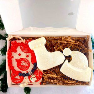 Peppermint Wonderland Soap Box with Bracelet